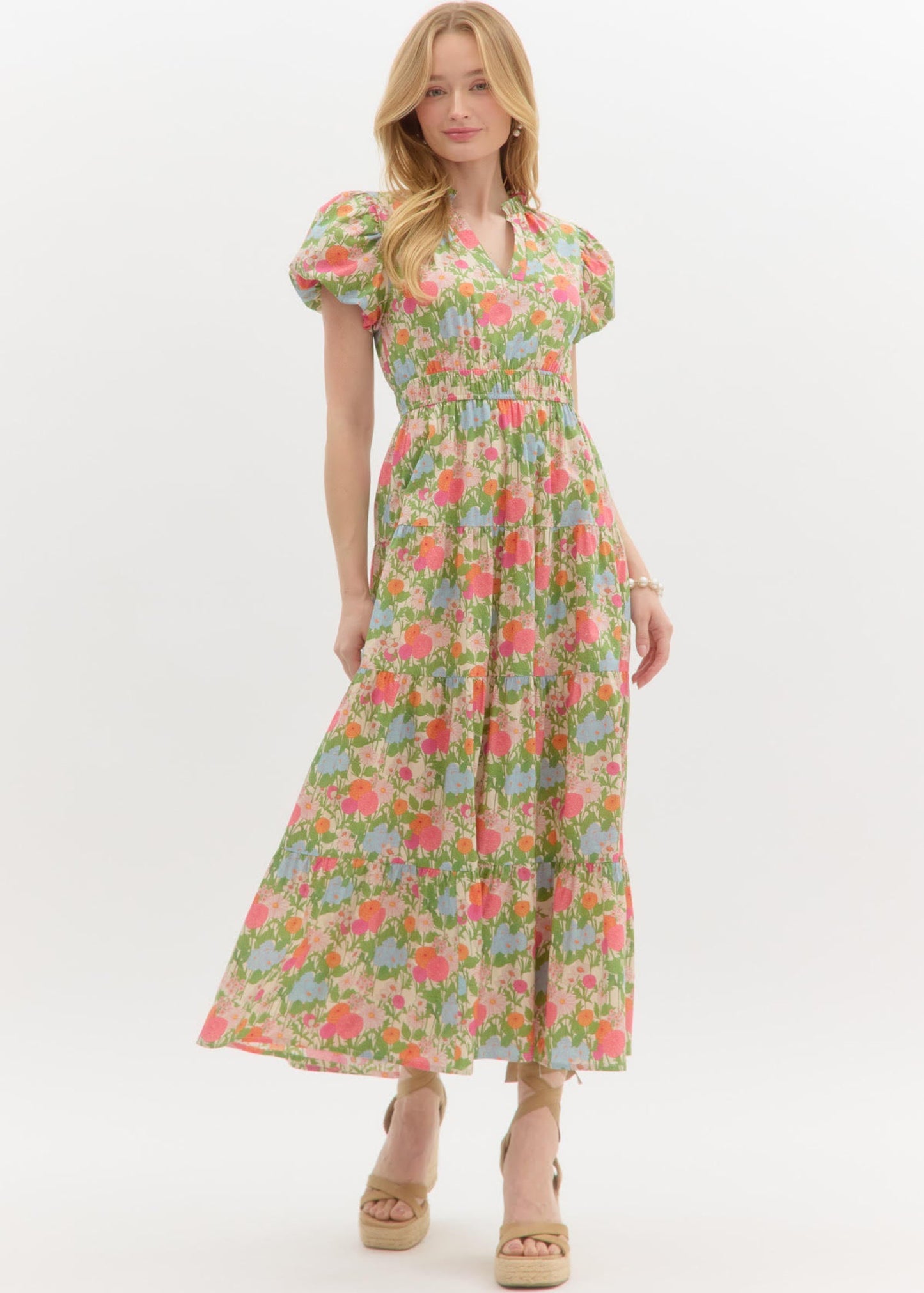 MARI DRESS- MARIGOLD
