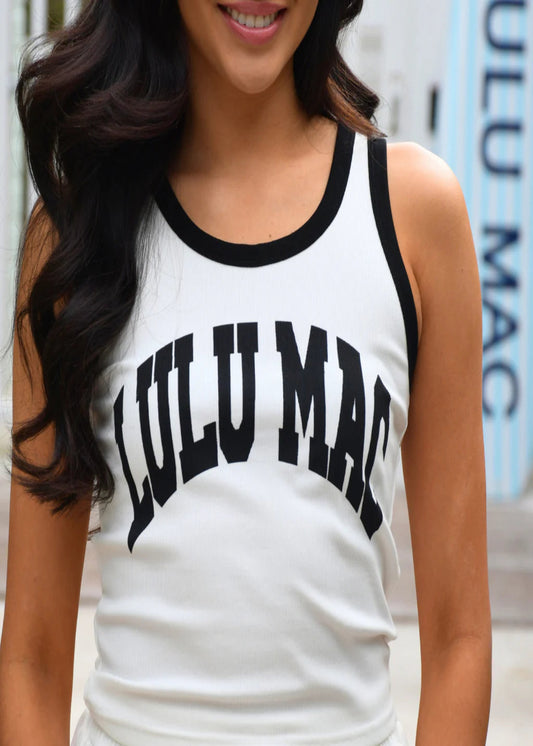 LULU MAC TANK TOP - BLACK