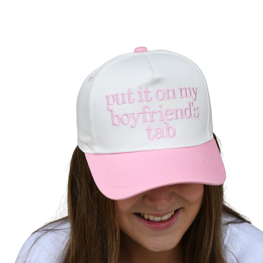 BOYFRIENDS TAB - PINK HAT